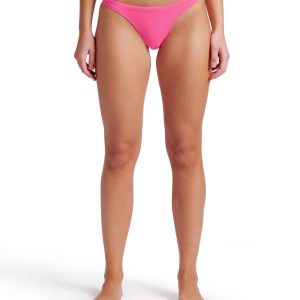 SLIP DONNA BIKINI Bottom Solid ARENA Shocking Pink Blue River