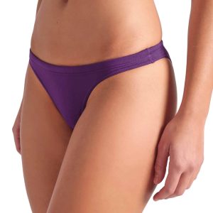 SLIP DONNA BIKINI Bottom Solid ARENA Plum Bright Coral