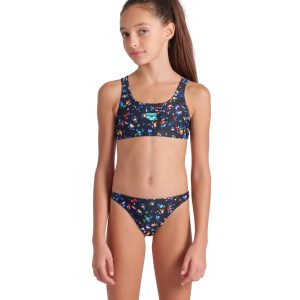 BIKINI CONFETTI TWO PIECES ARENA Nero bambina