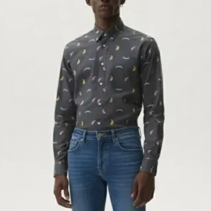 Feather Pattern Shirt