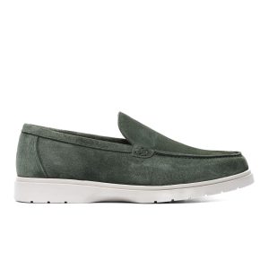 Loafer in Green Suede