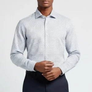 Dotted Offset Pattern Shirt