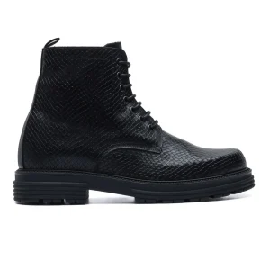Laced Boots Multilines – Anaconda Nero