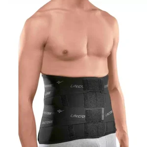Busto lombare ortopedico – Termoformabile – Litecross 91 Nero Ro+Ten