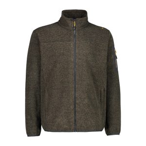 Pile da uomo knit-tech Jacquard con motivo a rombo CMP