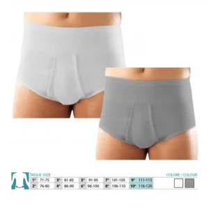 Orione Slip contenitivo aperto grigio 309