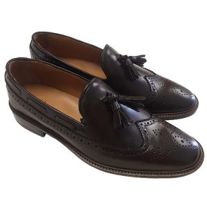 Mocassino classico in vitello con nappine