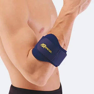 Tutore per Epicondilite ed Epitrocleite Elbow Support Blu Taglia Unica