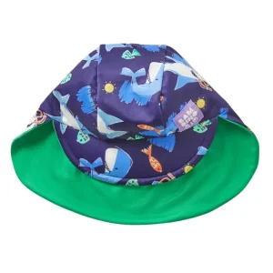 Cappellino Protettivo Oceano Reversibile Anti UV 40+per spiaggia e piscina – Bambino Mio