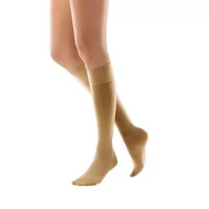 Gambaletto k1 a punta aperta Venotrain Bauerfeind Color Carne Caramel