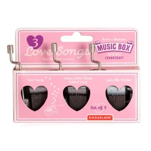 Set Carillon 3 Love Songs – Kikkerland