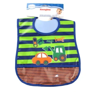 Bavaglia plastificata con velcro – Beep beep