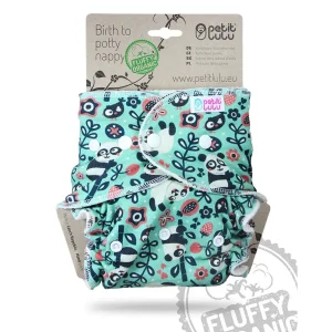 Pannolino lavabile senza Cover Maxi Night Nappy – 7/16 kg – Petit Lulu