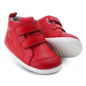 Bobux Step Up Hi Court Rosso