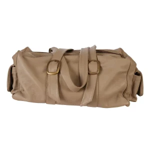 C1.6 -Borsa artigianale in pelle unisex da viaggio