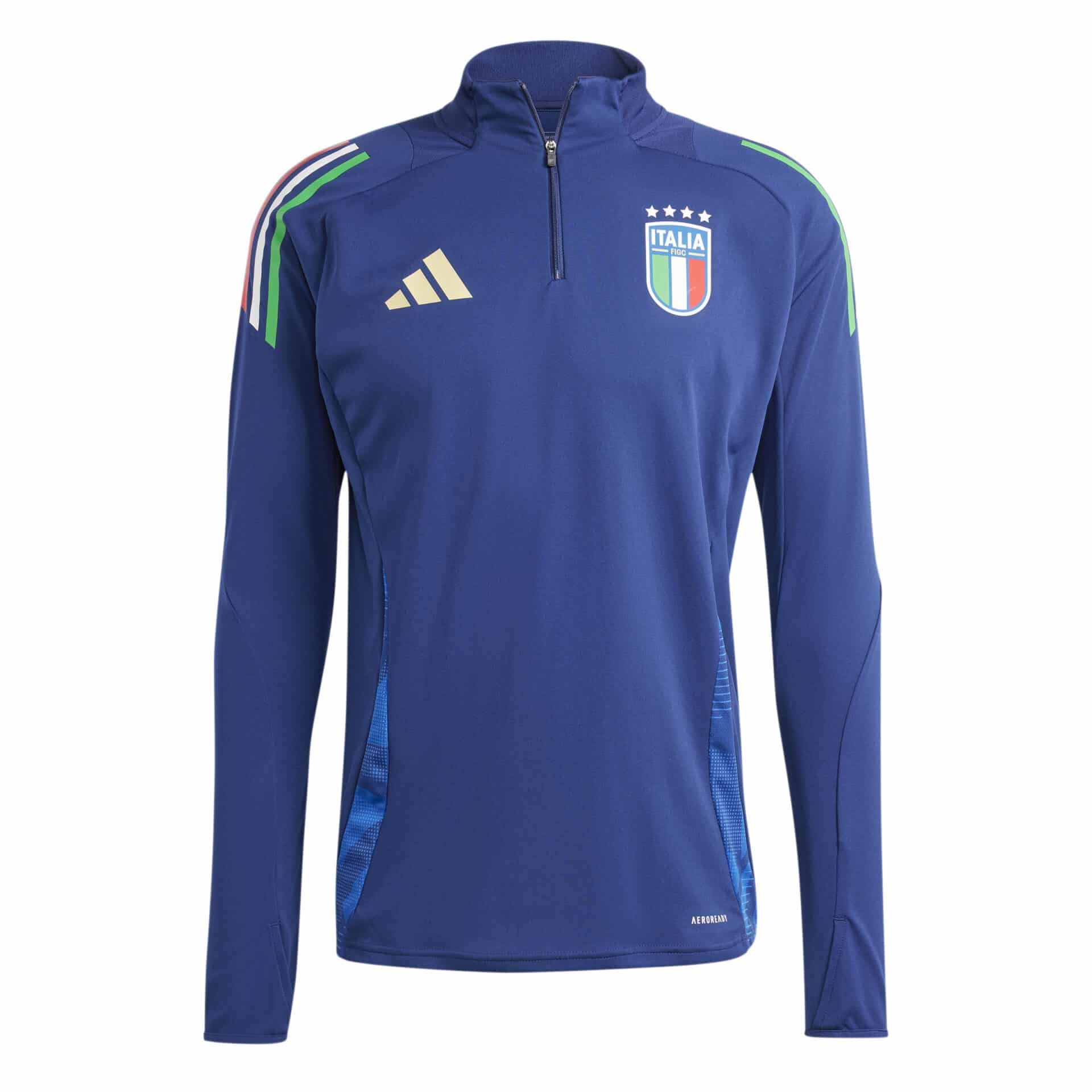 ADIDAS Felpa allenamento Tiro 24 ITALIA Blu - immagine 2