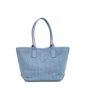 address shopping piccola tessuto denim