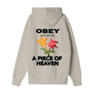 OBEY  –  FELPE  –  A PIECE OF HEAVEN PREMIUM HOODED FLEECE