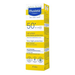 Latte Solare Protettivo Viso Pelle Delicata SPF50+ 40ml – Mustela