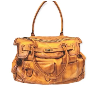 C2.9 – Borsa artigianale in pelle voyager unisex