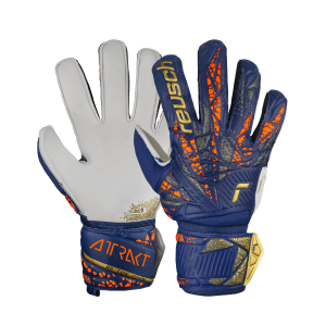 Guanto portiere ATTRAKT GRIP REUSCH Junior Blue Gold