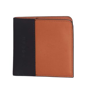 portafoglio uomo cuoio e nero