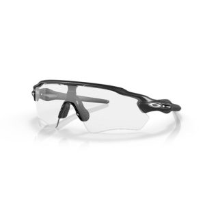 Oakley Occhiali Radar Ev Path Grigio Acciaio Lente Clear 50% Black Irid Photo